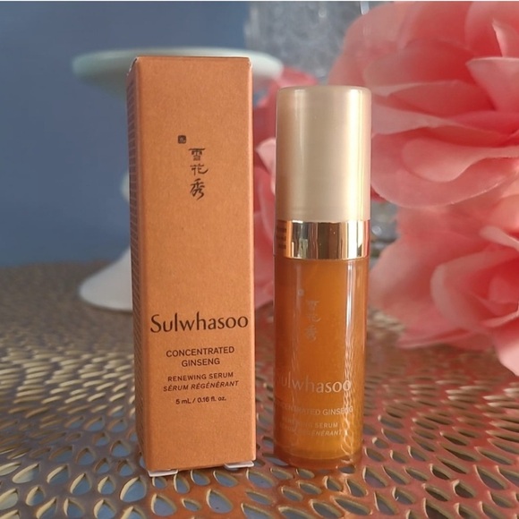 Sulwhasoo Concentrated Ginseng Renewing Serum Deluxe Travel Size 5mL - Picture 1 of 2
